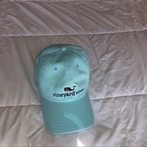 vineyard vines aqua baseball hat